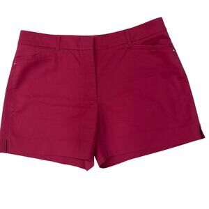 Classic White Black Shorts Color: Fuchsia/Pink - Size 12